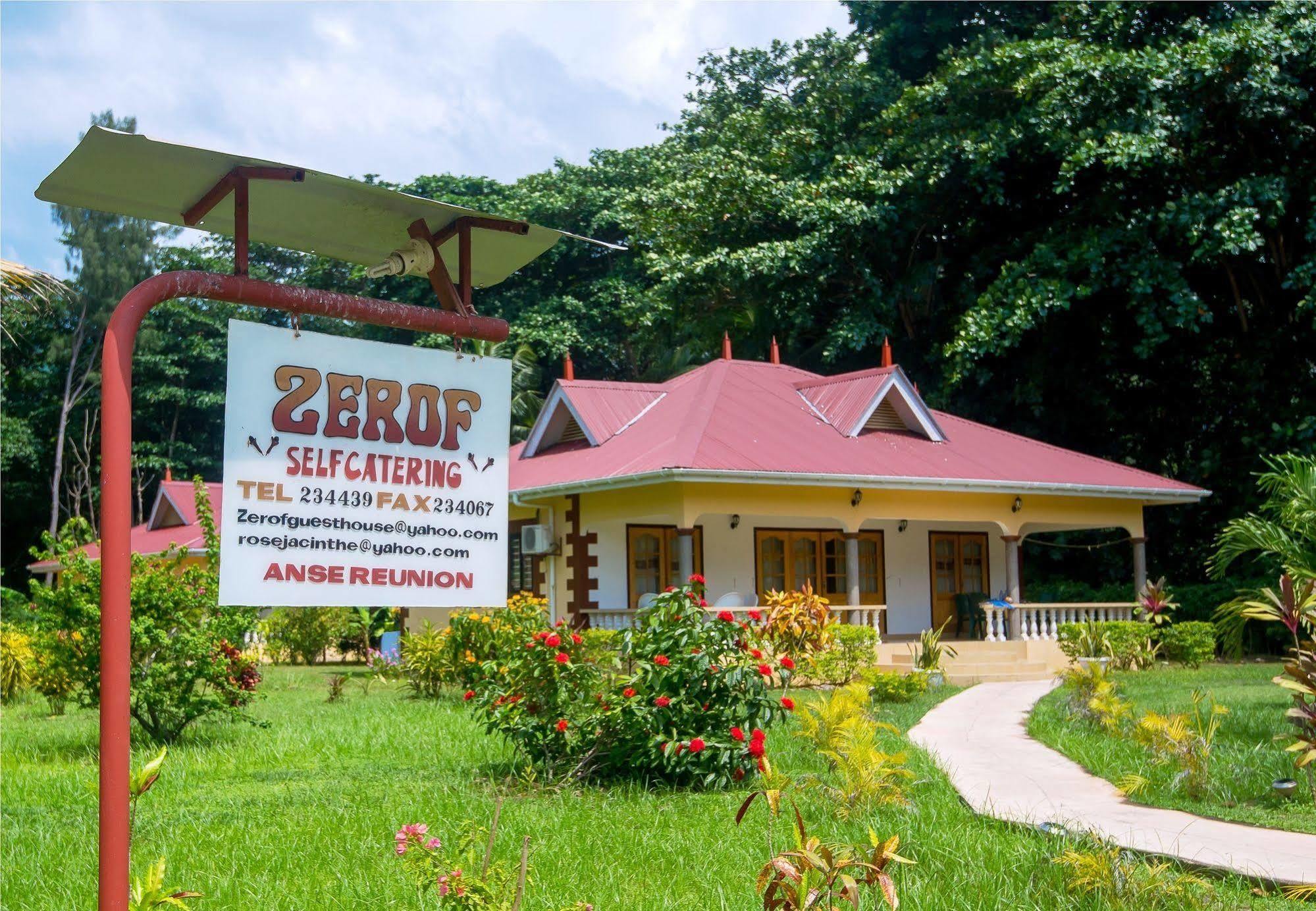 Zerof Self Catering Apartments La Digue Kültér fotó